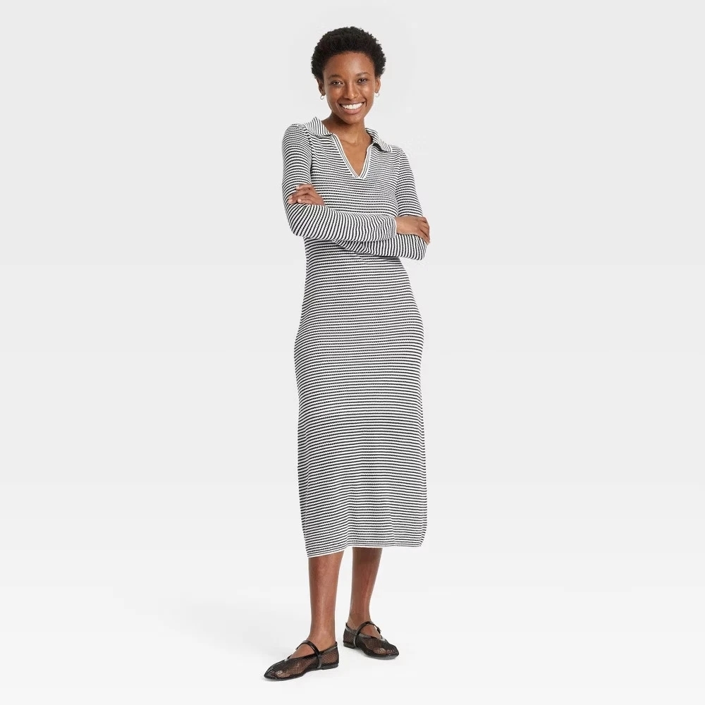 Long Sleeve Maxi Sweater Dress